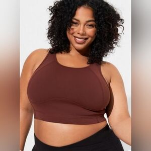TORRID Sz 0/Large Low-Impact Wireless Longline Active Sports Bra
